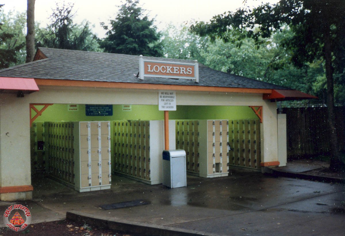 Front Gate Lockers At Six Flags Great Adventure